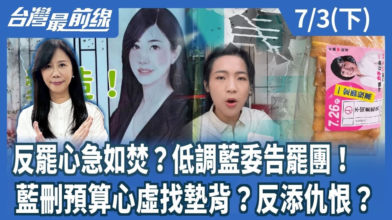 反罷心急如焚？低調藍委告罷團！ 藍刪預算心虛找墊背？反添仇恨？